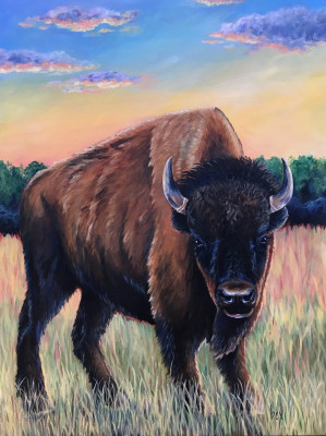 https://www.rebeccahinson.com/image/cache/data/artwork/paintings/2017/bison-buffalo-400x400-fh.jpg